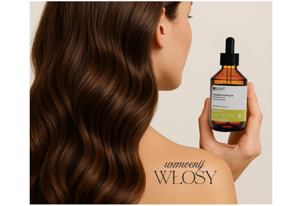 Wypadanie włosów – przyczyny, naturalne metody wsparcia i skuteczna pielęgnacja z Insight Densifying